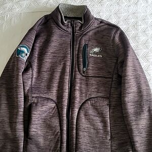 PHILADELPHIA EAGLES G-III Zip-Up Sweatshirt/Jacket sz XL Excellent Condition